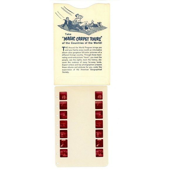 Vintage Tru Vue Tru-Vue Film Card Turkey Asia Europe Travel Around The World 3-D - Picture 2 of 2